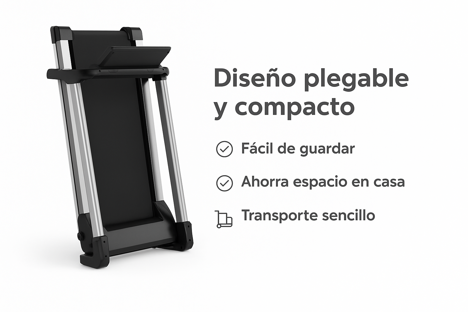 Caminadora Eléctrica Profesional 4HP | Velocidad 1–18 km/h e Inclinación Automática