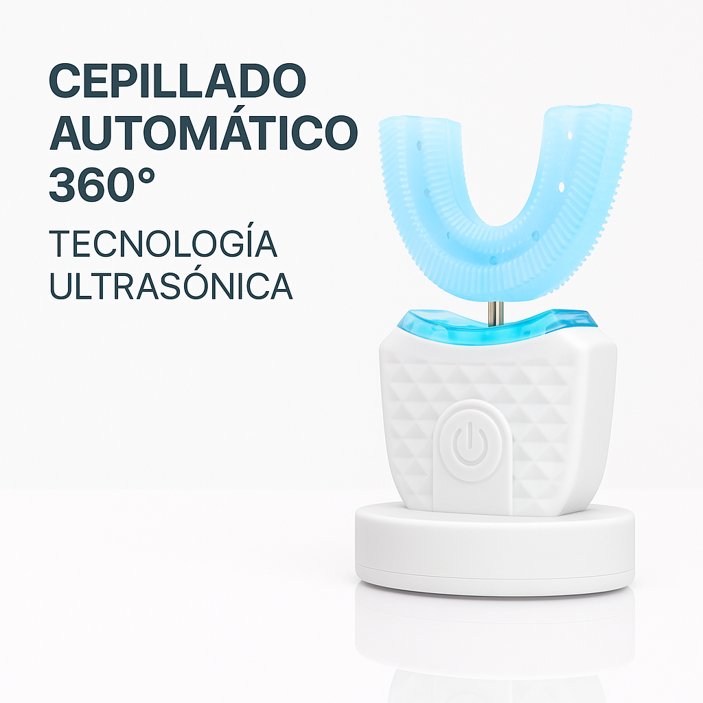 CEPILLO DE DIENTES ELÉCTRICO 360° ULTRASÓNICO