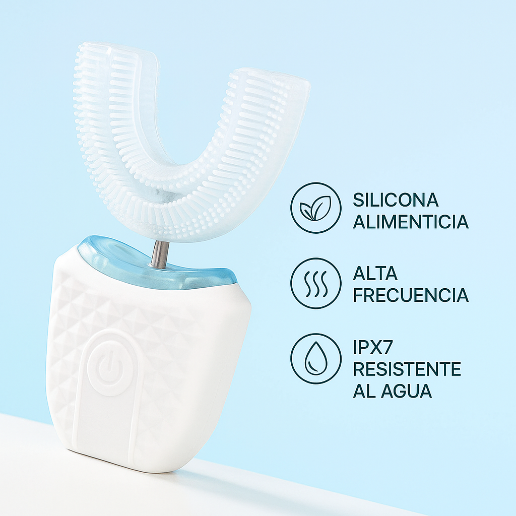 CEPILLO DE DIENTES ELÉCTRICO 360° ULTRASÓNICO