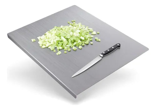 FIORENZA//TABLA DE CORTE PREMIUM ACERO INOXIDABLE