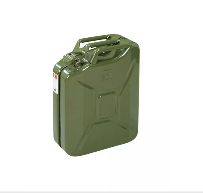Bidón Metálico de Combustible 5/ 10 / 20 Litros – Portátil, Resistente y Seguro