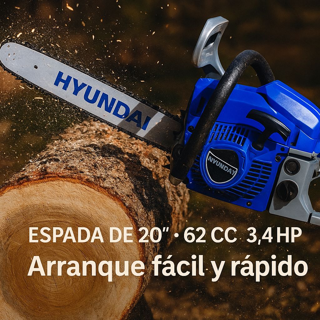 MOTOSIERRA HYUNDAI 20" PULGADAS