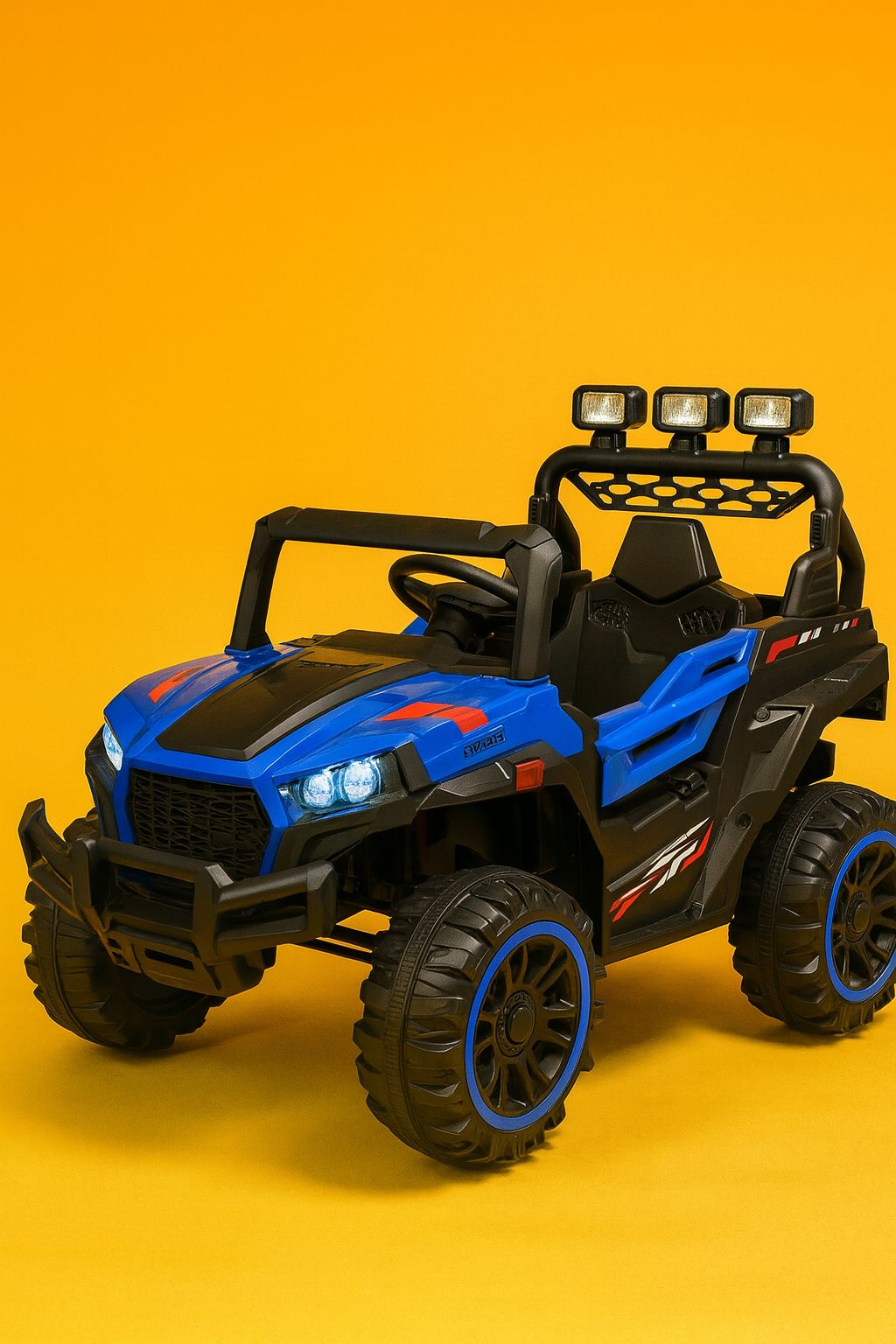 🚙 Carrito Eléctrico Infantil 4x4 Azul Deportivo