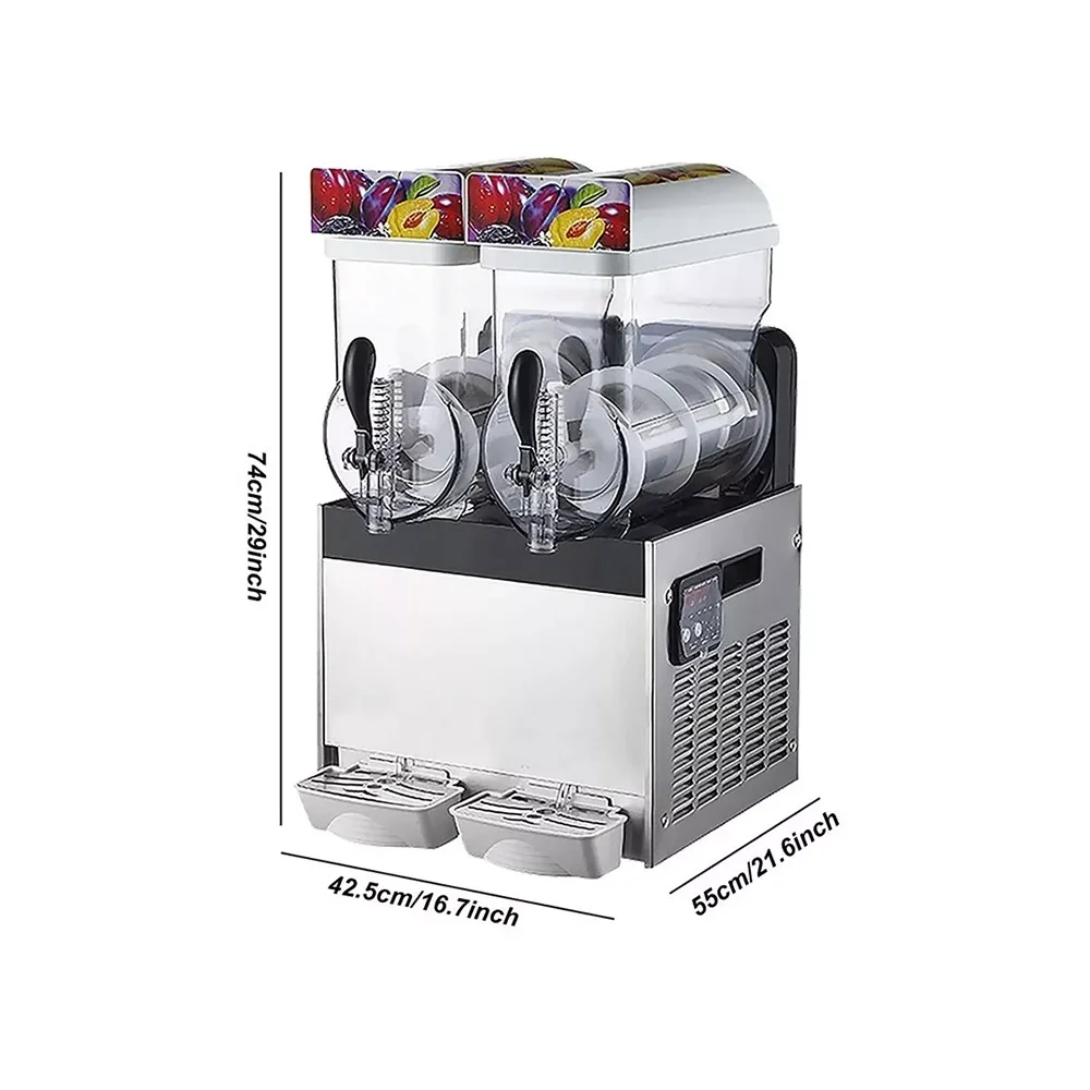 Máquina de Granizados Profesional 30L con Motor Embraco – Potente y Duradera